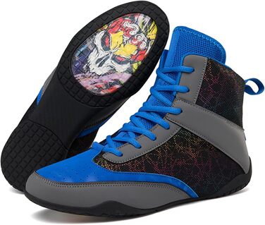 Жіночі боксові черевики для фітнесу та кікбоксингу. Спортивні, неслизькі кросівки для занять воркауту. Білі, сірі, розмір 35 EU