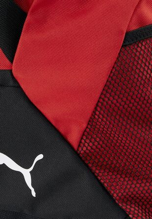 Спортивна сумка PUMA teamGOAL L, універсальна, червоно-чорна