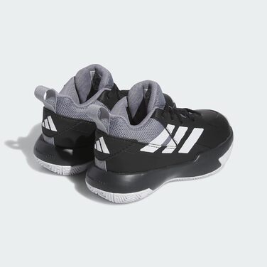 Кросівки для баскетболу adidas Cross 'Em Up Select (37 1/3 EU) - чорний, білий, сірий