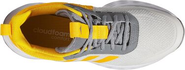 Кросівки баскетбольні adidas Own The Game 2.0 Lightmotion Mid сірі, жовті, чорні (46 2/3 EU)