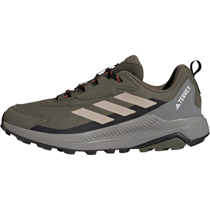 Чоловічі тапочки adidas Cloudfoam GO Lounger, 42 2/3 EU, Olive Strata Wonder Beige Core Black