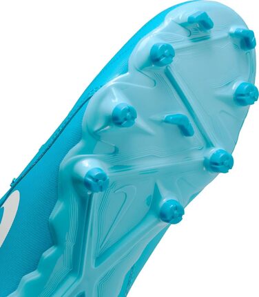 Дитячі футбольні бутси Nike Phantom Gx II Academy Fg/Mg, Blue Fury/White, розмір 37.5