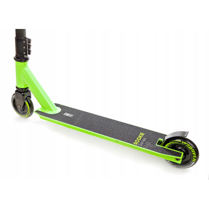 Трюковий самокат RAVEN Evolution Rookie Lime 100мм