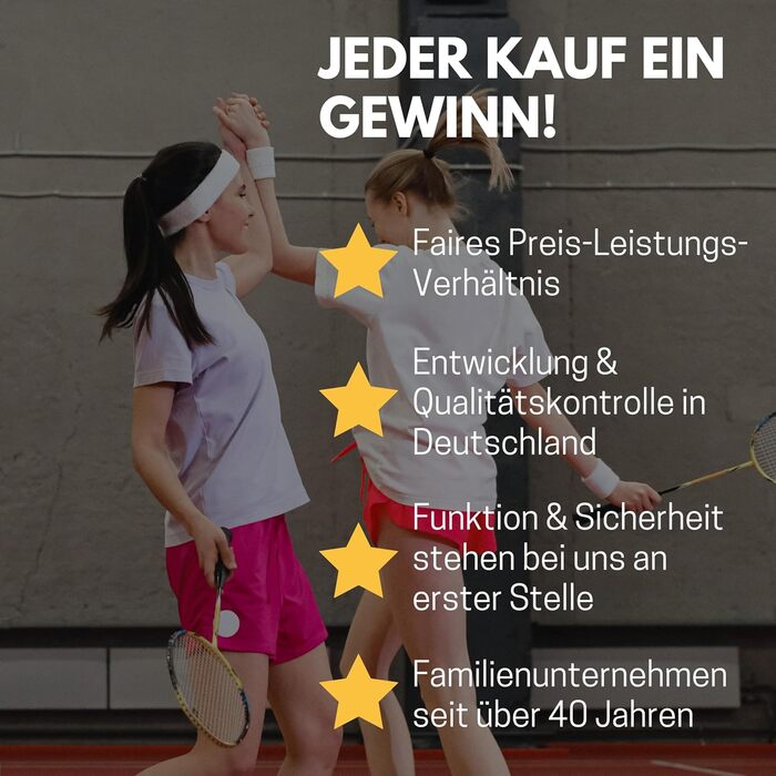 Набір для бадмінтона Best Sporting 260 XT – 2 ракетки, 3 м'ячики, сумка – для активного відпочинку