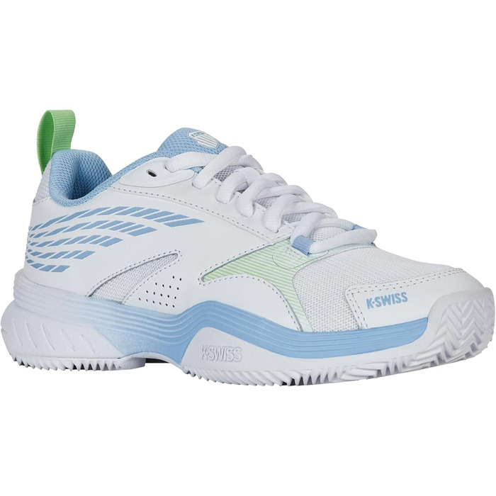 Жіноче тенісне взуття K-Swiss Speedex (36 EU, білий, зелений, голландський канал)
