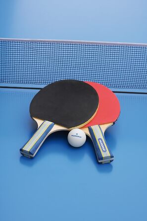 Набір для настільного тенісу Hudora New Contest 2.0: 2 ракетки та 3 м'ячі (76245)