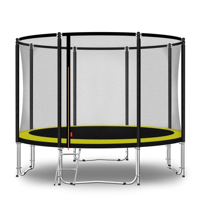 Трамплін для саду Outdoor FGOS Ø 366 см (жовто-чорний) - Комплект для дітей