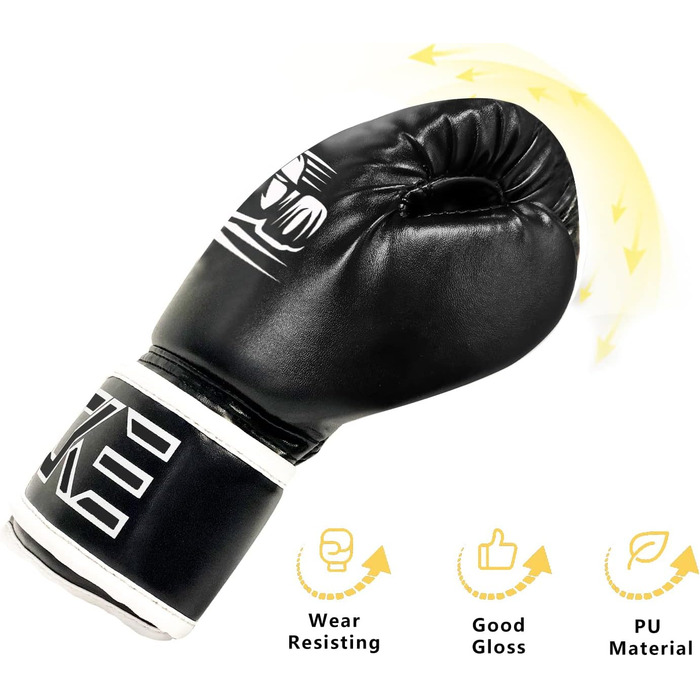 Боксерські рукавички для дітей CKE, 5-12 років, для тренувань, бокс, кікбоксинг, муай-тай, зелені