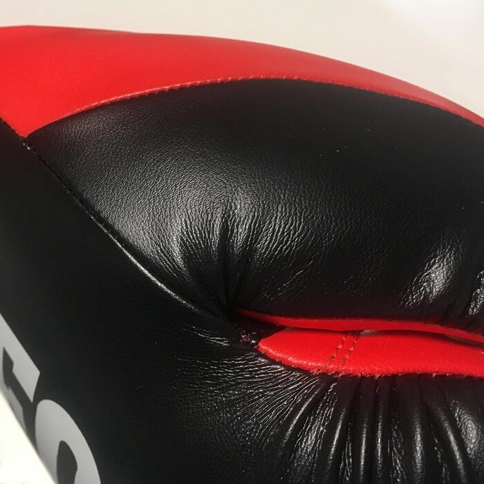 Боксерські рукавиці Leone 1947 Knockout червоні 14 унцій – професійні для тренувань та спарингів