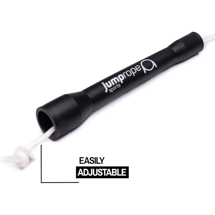 Стрибкове канат Double Dutch BEAD, 4.90 м, чорний-аквамарин