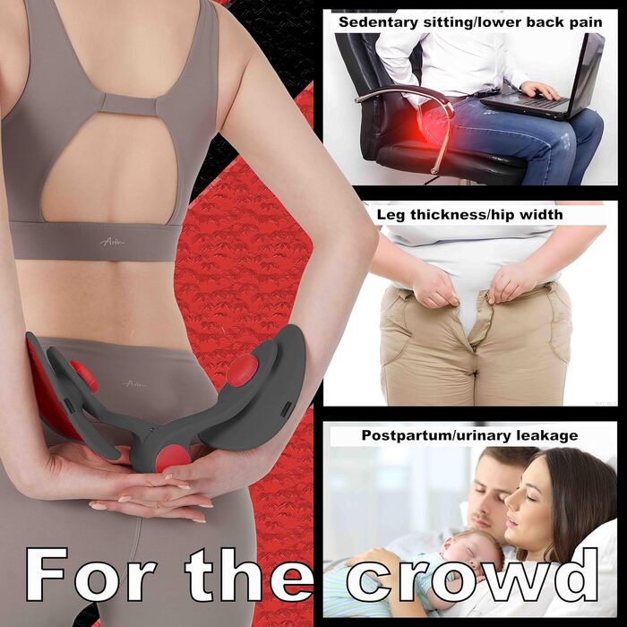 Тренування стегон: комплексний тренажер для жінок (формування внутрішньої частини стегон, Кегель)