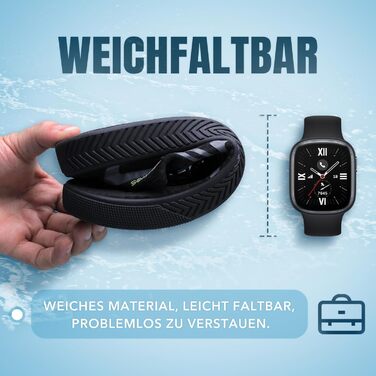 Водні шльопанці WateLves для чоловіків та жінок. Шкарпетки для плавання, аквашузи, шкарпетки для серфінгу, швидко сохнуть, кольору місячного зеленого (чорний, 40 EU)