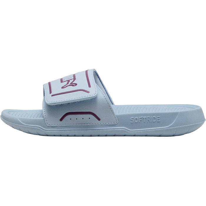 Сандалії PUMA Royalcat Comfort 2 - унісекс, чорно-темно-сірі, розмір 40/41 EU, кольори Snow Mountain Blue Plum Wine