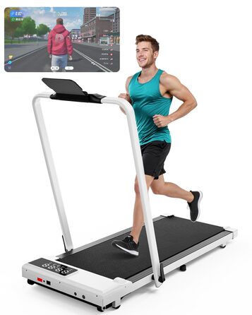 Бігова доріжка Superun Walking Pad з нахилом 6%, для дому, з додатком та пультом, до 12 км/год, витримує до 136 кг