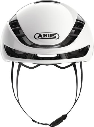 Велошолом ABUS Gamechanger 2.0 MIPS, аеродинамічний, білий, S (51-55 см), для чоловіків і жінок, з покращеною вентиляцією