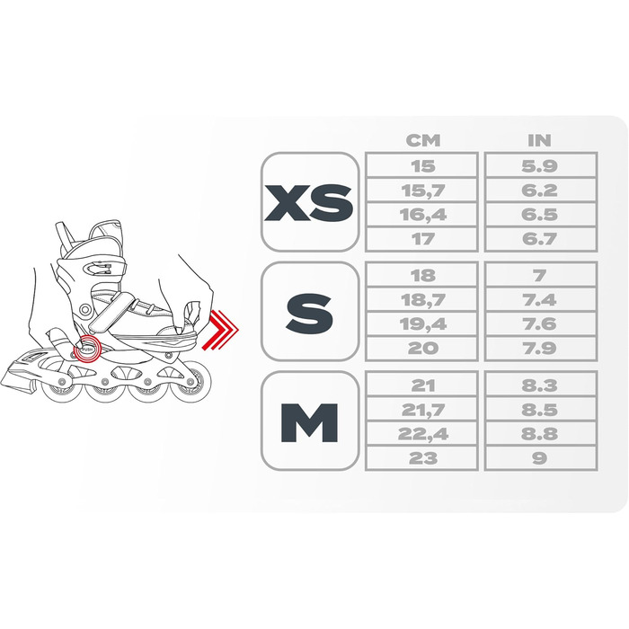 Дитячі ролики 4-в-1 Meteor Mermaid – регульовані, ABEC-7, PU-колеса, алюмінієвий фрейм, розміри XS-M