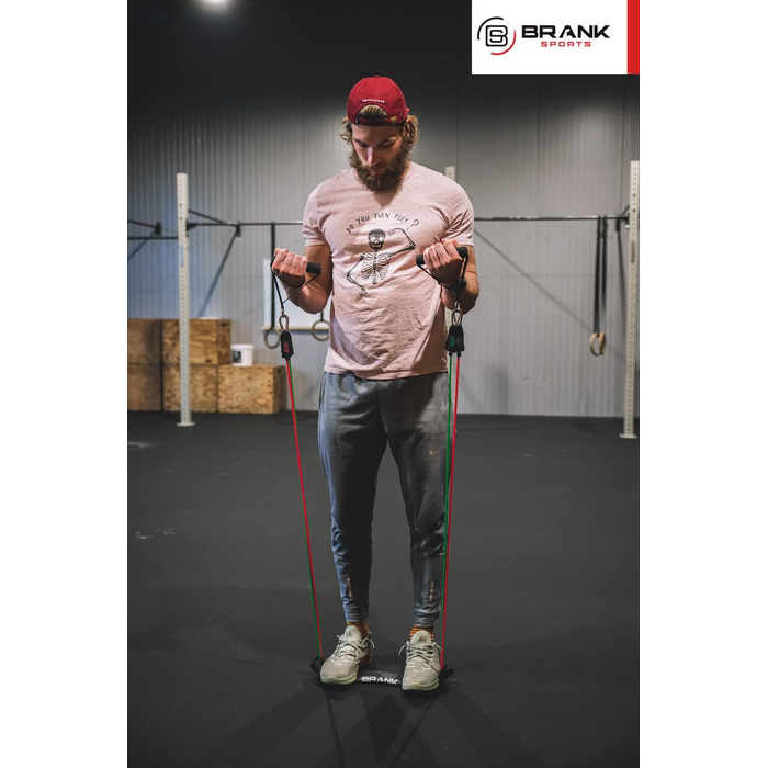 Резинки для фітнесу Widerstandsbänder - Набір еластичних гумок для силових тренувань та фітнесу. Зручні для дому та залу. Безкоштовний посібник та чохол.