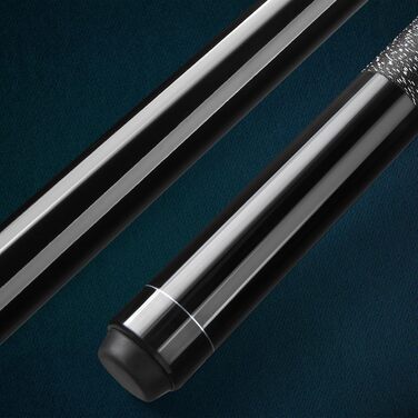 Більярдний кий ASMPCUE Pool Queue, 58 дюймів, канадський клен, 13 мм наконечник, для професійних гравців, 1/2 кий, для більярдного столу, зелений (чорний)