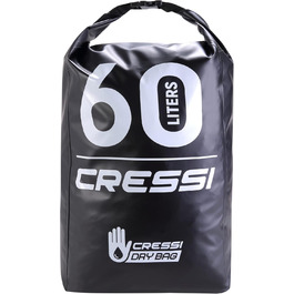 Рюкзак Cressi Dry Back Pack 60 LT - Водонепроникний, Ultraleichter, для спорту, Unisex, Чорний