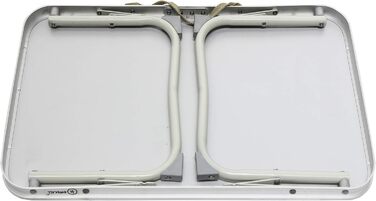 Складаний столик для кемпінгу Homecall зі сталі та MDF-плити, 56 x 34 x 24 см