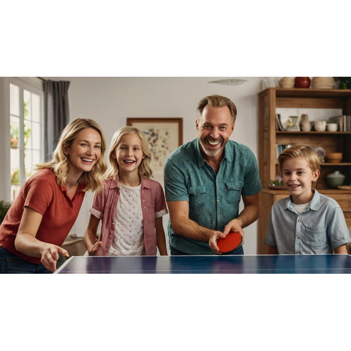 Набір для пінг-понгу: 2 ракетки преміум-класу, 3 зіркових м'ячі, компактний кейс | Набір для настільного тенісу