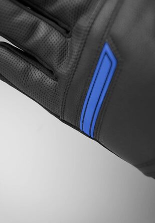 Зимові гірськолижні рукавички Reusch Crosby R-TEX XT водонепроникні та дихаючі, унісекс, чорно-сині, розмір 7.5