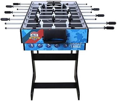 Складаний ігровий стіл 5-в-1 для футболу, хокею, тенісу, більярду та баскетболу