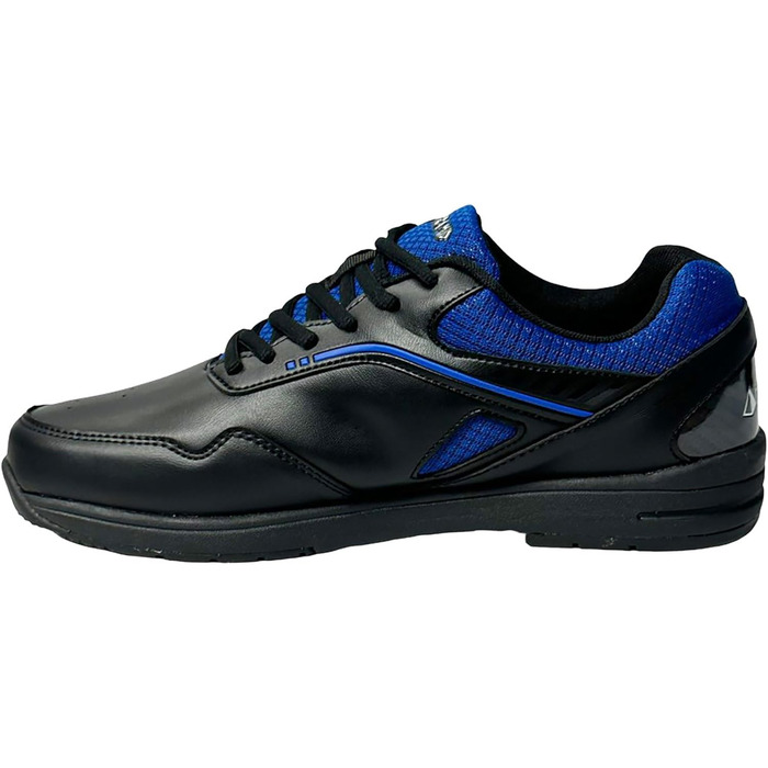 Боулінгіві черевики Pyramid Men's Ra Pro чорного та royal blue кольору для правої руки, 45 EU