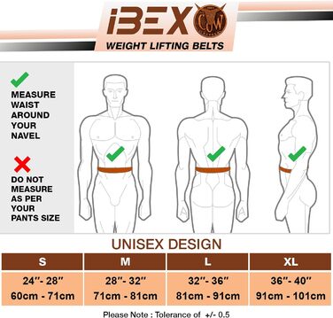 Пояс для важкої атлетики IBEX, шкіряний, 10.2 см, з підкладкою, підтримка поперекових хребців, замшеве оздоблення, сталева пряжка, для функціональних тренувань, бодібілдингу, пауерліфтингу, жиму лежачи, фітнес-залу, тренажеру