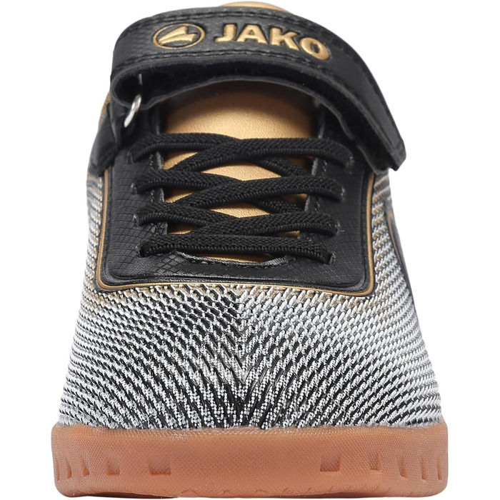 Детские кроссовки для зала JAKO J-SI Course (32 EU, черный/золотой)