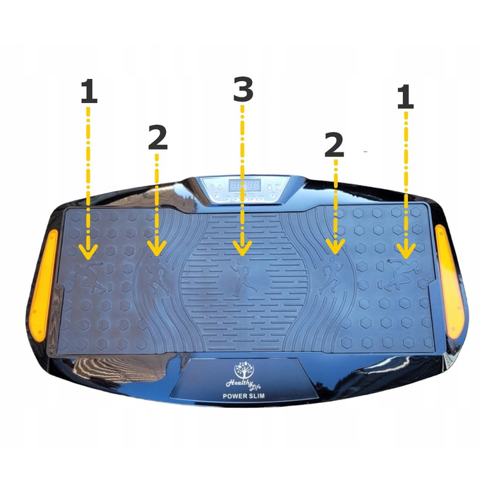 Віброплатформа для масажу тіла Maxtech Vibro Max-319G, 200 Вт