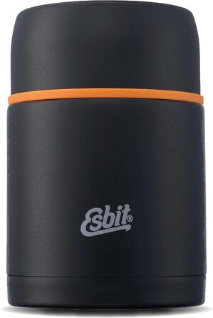 Термоконтейнер Esbit Classic 750 мл чорний з нержавіючої сталі для зберігання гарячих та холодних страв
