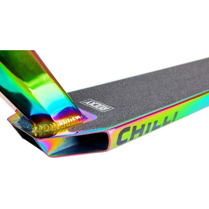 Трюковий самокат Chilli Pro All Star Rocky Chrome, для початківців і досвідчених, преміум-якість