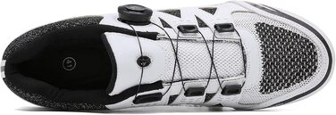 Велосипедні шкарпетки для чоловіків та жінок, велотуфлі сумісні з Look SPD SPD-SL Delta Lock педалями, білі (48 EU)