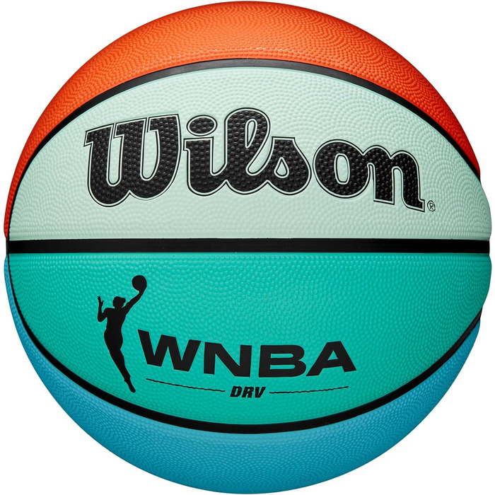 М'яч для баскетболу Wilson WNBA DRV Bright Outdoor, 6, Оранжевий/Телесний
