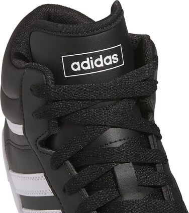 Кросівки баскетбольні Adidas Hoops 4.0 Mid Top жіночі 38 EU чорно-білі