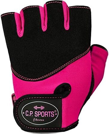 Спортивні рукавички C.P. Sports Iron-Handschuh для тренувань та бодібілдингу (неоново-рожевий, L/9, 20-22 см)