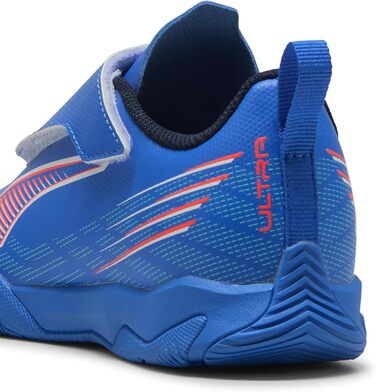 Дитячі футбольні бутси PUMA Ultra 6 Play V It Jr - блакитний, білий, червоний (3.5)