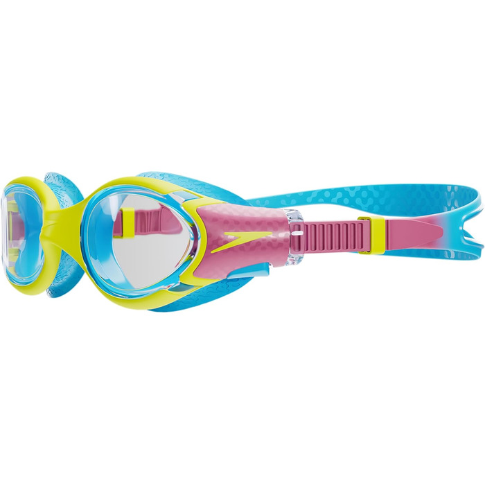 Окуляри для плавання Speedo Biofuse 2.0 (унісекс) | Антизапітніння, водонепроникні, зручні | Lemon Drizzle/Kiki Pink/Picton