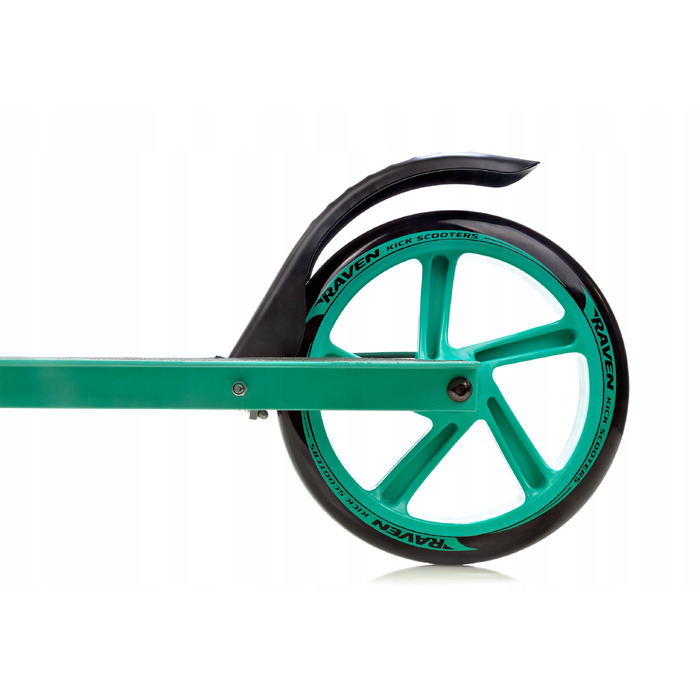 Самокат Raven Anabel Black/Mint, 200 мм, з гальмом