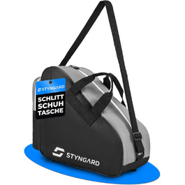Сумка для ковзанів STYNGARD Montreal: для фігурного катання та інлайнів, чорно-біла, міцна