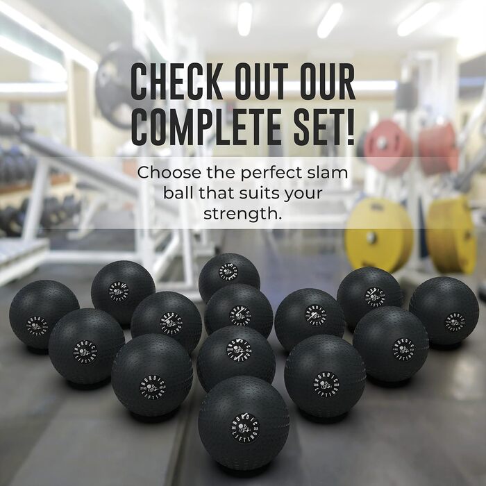 Сланбол Nordic Lifting для фітнесу, важкий, зручний хват, м'яч для тренування пресу та сили ядра