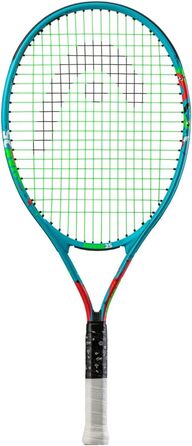 Дитяча тенісна ракетка Head Novak 25, синя, для дітей 8-10 років, розмір ручки 0.5