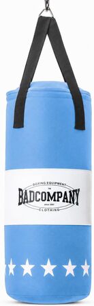 Дитячий боксерський набір Bad Company: боксерська груша 55x25 см + рукавички 8oz (синій)