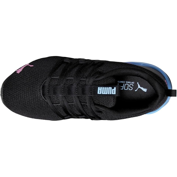 Жіночі кросівки Puma Riaze Prowl для бігу (37 EU, чорний, маув, світло-блакитний)