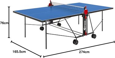 Стіл для настільного тенісу Sponeta S 1-43 e Outdoor, вуличний