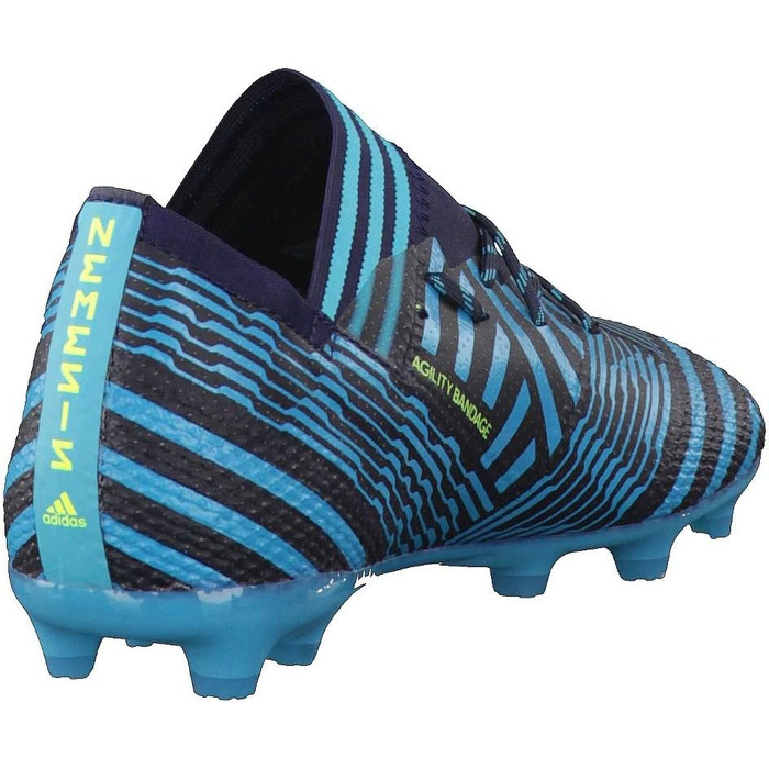 Жіночі футбольні бутси Adidas Nemeziz 17.1 FG, біло-блакитний, 38 EU