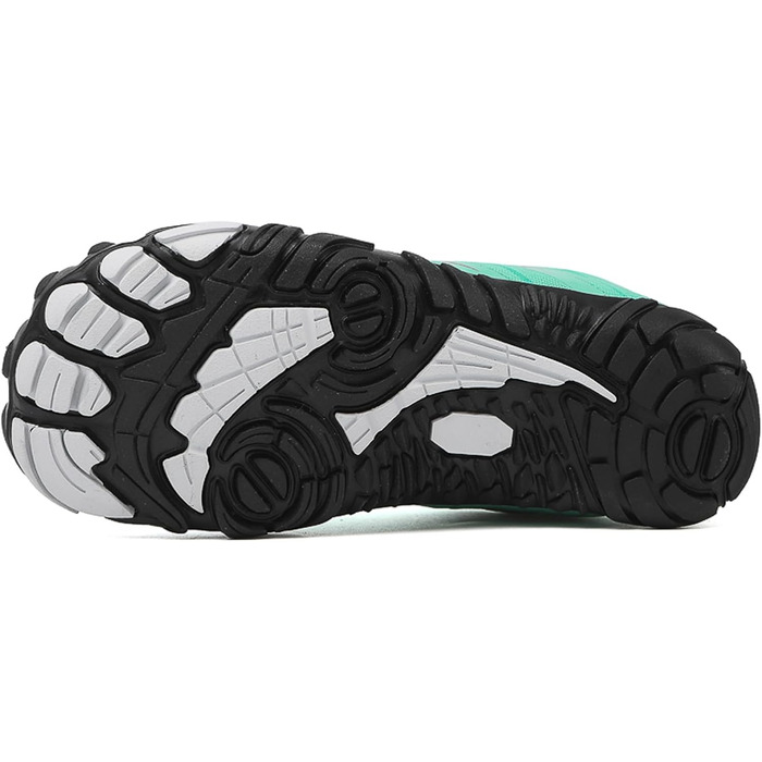 Дитячі босі кросівки для хлопчиків та дівчаток, дихаючі, неслизькі, легкі спортивні кросівки для ходьби та бігу, розмір EU 26-40 (40 EU, Зелений)