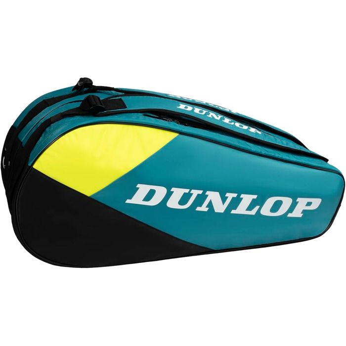 Тенісний м'яч Dunlop SX-Club Teal/Black/Yellow універсальний розмір