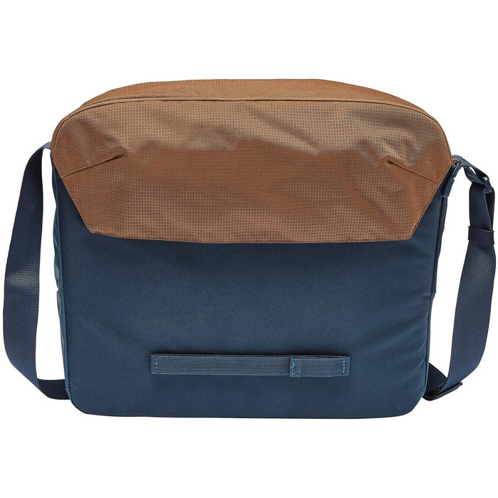 Сумка-месенджер VAUDE Cycle Messenger L для велосипеда, 20 л, з дощовиком, універсальний розмір, Baltic Sea/Umbra
